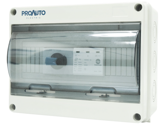 String Box ProAuto 2 Entradas 1 Saída 1040V 32A SBC-1E/2E-1S/2S-32A-1040VCC PROAUTO