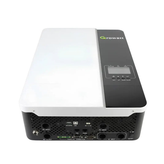 Kit Energia Solar Offgrid 4,68kWp 8 Painel Sunova 585W Inversor Growatt 5kW 220V Bateria Dyness 15,36kWh GROWATT OFFGRID