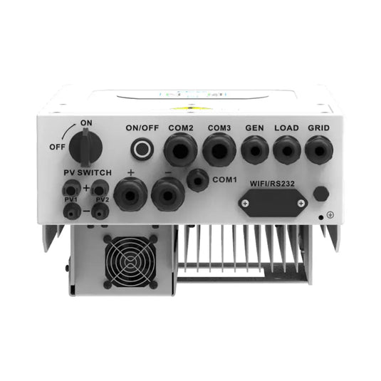 Kit Energia Solar Híbrido 800kWh Mês 5,85kWp 10 Painel Sunova 585W Inversor Deye 5kW 110/220V 2MPPT DEYE HÍBRIDO