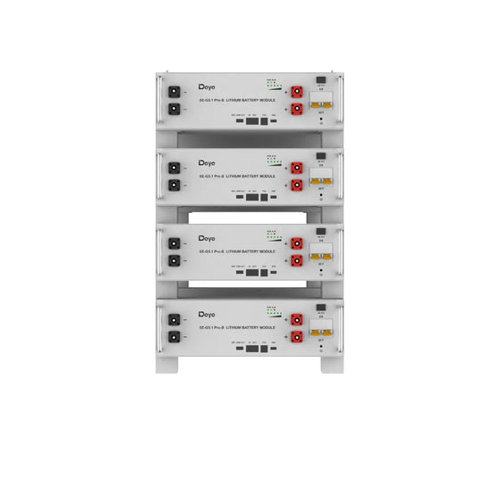 Bateria Solar de Lítio Deye SE-G5.1 Pro B 5,12kWh 48V 100Ah LiFePO4 DEYE