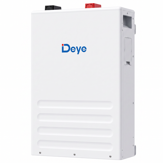 Bateria Solar de Lítio Deye SE-F5 5,12kWh 51,2V 100Ah LiFePO4 6000 ciclos DEYE