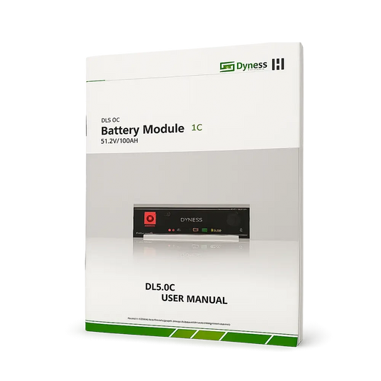 Bateria Solar de Lítio Dyness 5,12kWh 48V 100Ah LiFePO4 DLC5.0C DYNESS