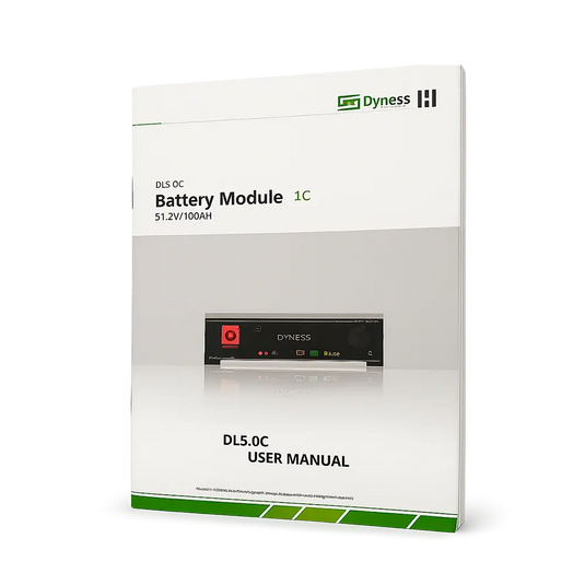 Bateria Solar de Lítio Dyness 5,12kWh 48V 100Ah LiFePO4 DLC5.0C DYNESS