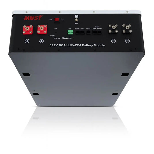 Bateria Solar de Lítio Must 5.12kWh 48V 100Ah 6000 Ciclos LP16-48100 MUST