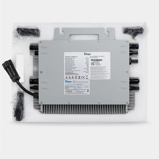 Microinversor Solar Ongrid Deye M225G4-EU-Q0 2,25kW 220V 4MPPT Monitoramento Wi-Fi DEYE