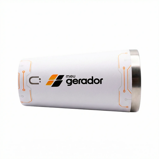 Copo Térmico Personalizado Gluck MeuGerador Sleek 473ml GLUCK