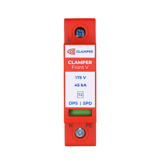 DPS Clamper Front V 175V 45kA (Protetor C. Telef / Energ) CLAMPER