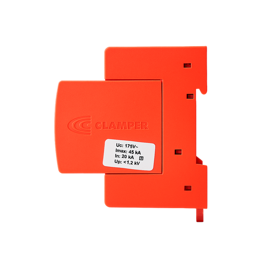 DPS Clamper Front V 175V 45kA (Protetor C. Telef / Energ) CLAMPER