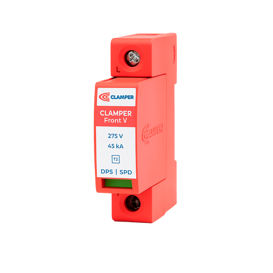 DPS Clamper Front 275V 45kA (Protetor C. Telef / Energ) CLAMPER