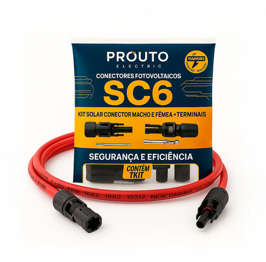 EXTENSOR CABO 3M COM MC4 MACHO/FÊMEA MEU GERADOR