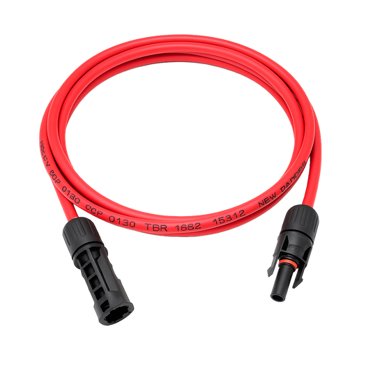 EXTENSOR CABO 3M COM MC4 MACHO/FÊMEA MEU GERADOR