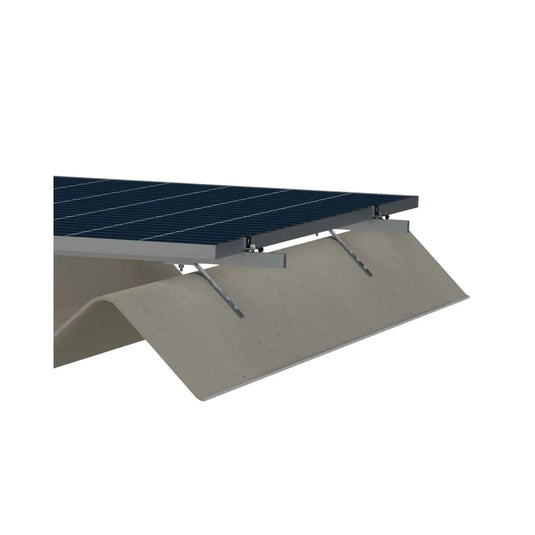 Estrutura de Energia Solar Para Telha Calhetão Para 4 Placas PRATYC