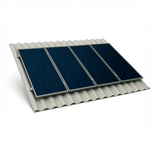 Estrutura de Energia Solar Para Telha Fibrometal Para 4 Placas PRATYC