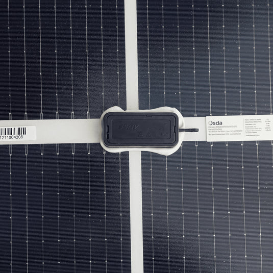 Painel Solar Osda 610w Bifacial Monocristalino Halfcell Ntype Prata OSDA