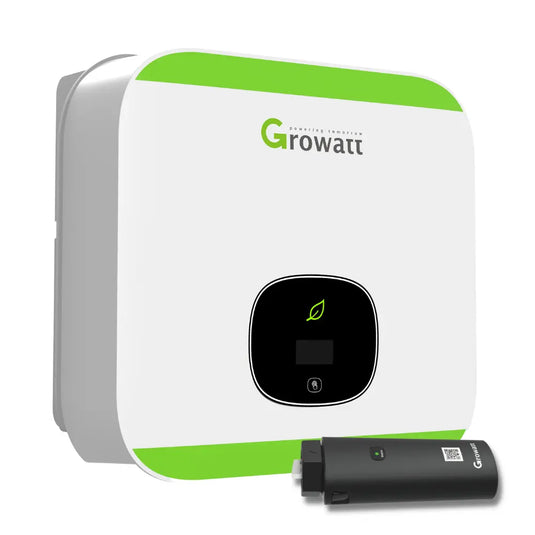 Inversor Solar Ongrid Growatt 5kW 220V 2MPPT MIN5000TL-X Monitoramento Wi-Fi GROWATT