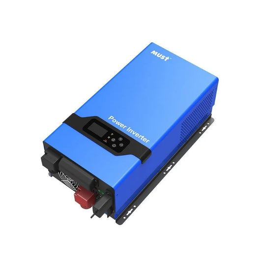 Inversor e Controlador Solar Offgrid Must 3kW 48V 110V 1MPPT PV30-5048 LVHM Monitoramento Wi-Fi MUST