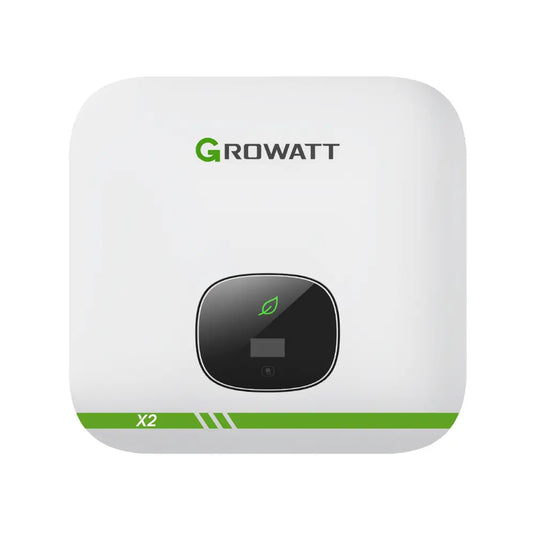 Inversor Solar Ongrid Growatt 6kW X2 220V 2MPPT MIN6000TL-X2 Monitoramento Wi-Fi GROWATT