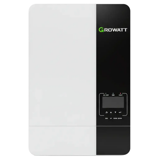 Inversor Controlador Solar Offgrid Growatt 3kW 48V 110V 1MPPT SPF ES Senoidal Monitoramento Wifi GROWATT