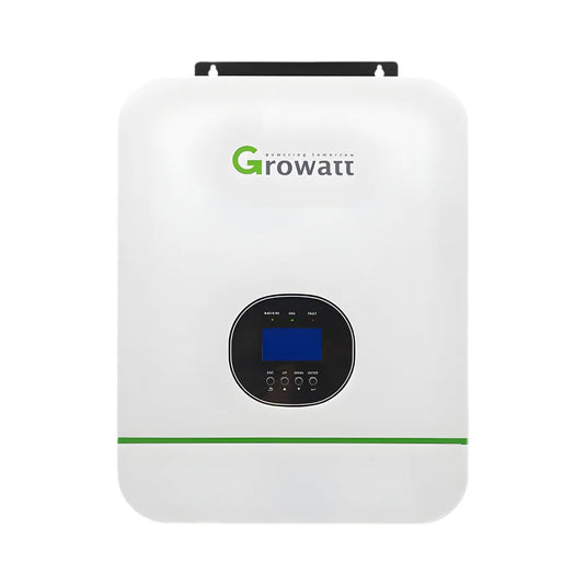 Inversor e Controlador Solar Offgrid Growatt 3kW 48V 220V 1MPPT SPF-HVM Senoidal Monitoramento Wi-Fi GROWATT