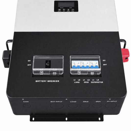 Inversor Solar Híbrido Luxpower 6kW 110/220V (SplitPhase) 2MPPT SNA-BR-6000 Monitoramento Wifi
