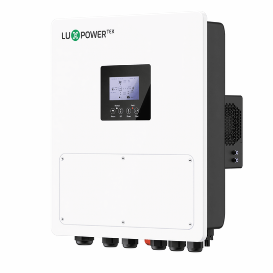 Inversor Solar Híbrido Luxpower 6kW 220V 2Mppt SNA6000-PRO 48V Monitoramento Wifi LUXPOWER
