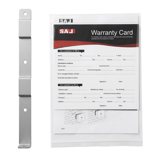 Inversor Solar Saj Ongrid 10kW R6-10K-S3 220V 3MPPT Monitoramento Wifi c/ AFCI SAJ