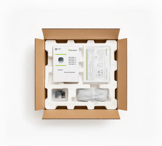 Inversor Solar Ongrid Growatt 6kW 220V 2MPPT MIN6000TL-X Monitoramento Wi-Fi GROWATT