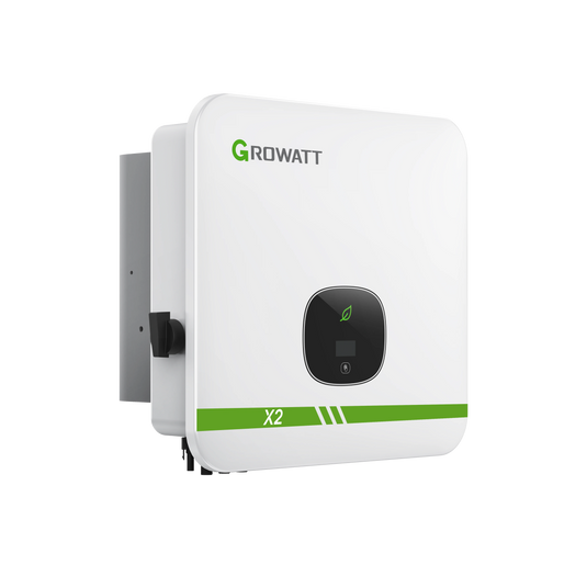 Inversor Solar Growatt Ongrid 20kW MID20KTL3-X2 Trifásico 380V 2MPPT Monitoramento Wifi GROWATT