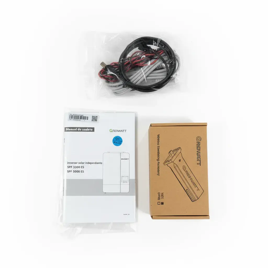 Inversor Solar Híbrido 10KW Growatt SPH 10000TL-HU-US 110/220V 3Mppt 48V Monitoramento Wifi GROWATT