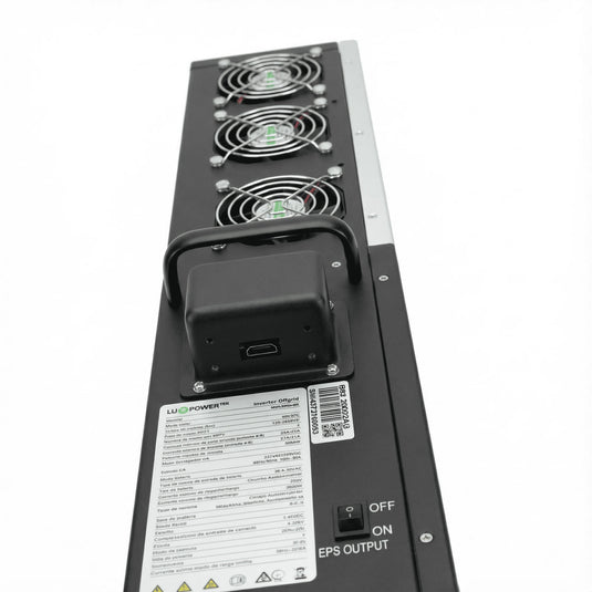 Inversor Solar Híbrido Luxpower 5KW 127/220V (SplitPhase) 2Mppt ECO-HÍBRIDO 5000 BR Monitoramento Wifi LUXPOWER