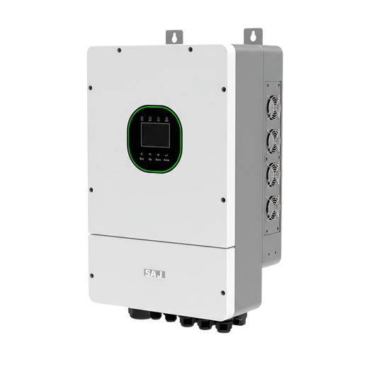 INVERSOR SOLAR HÍBRIDO 5KW SAJ H2-5K-LS2 MONO 220V 2MPPT 48V MONITORAMENTO WIFI SAJ