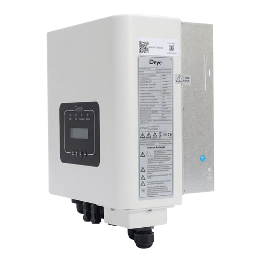 Kit Energia Solar Ongrid 550kWh Mês 4,34kWp 7 Painel Sunova 620W Inversor Deye 5kW 220V 2MPPT DEYE