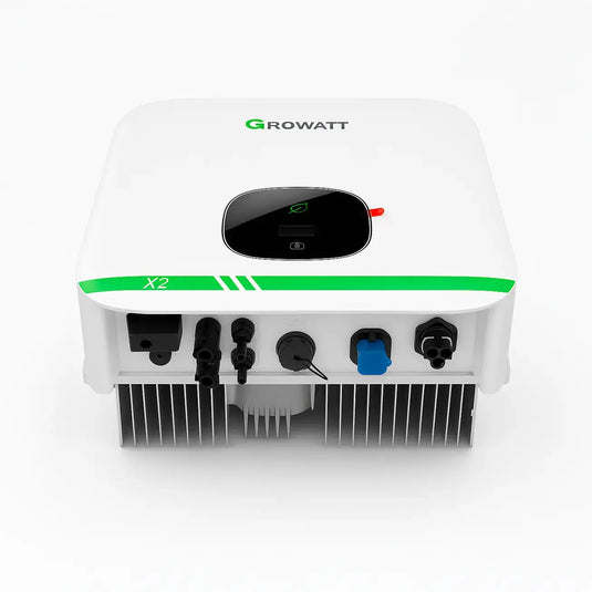 Inversor Solar Growatt Ongrid 6kW X2 MIN6000TL-X2 220V 2MPPT Monitoramento Wifi GROWATT
