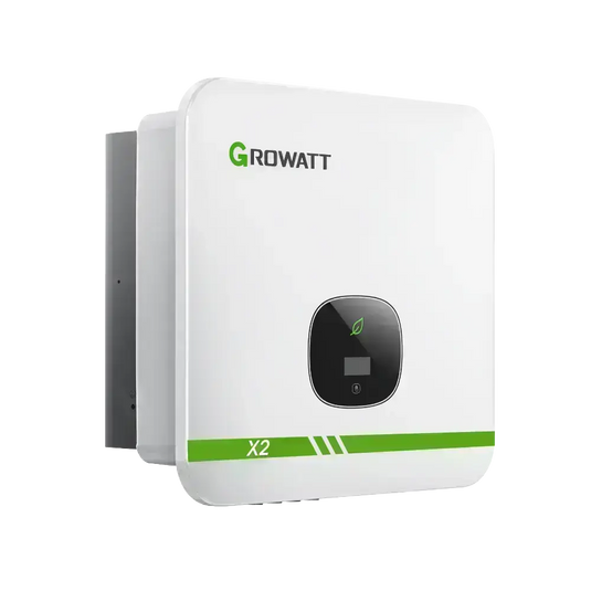 Kit Energia Solar Ongrid 1500kWh Mês 11,59kWp 19 Painel Sunova 610W Inversor Growatt X2 7,5kW 220V 2MPPT (FASTTRACK) GROWATT