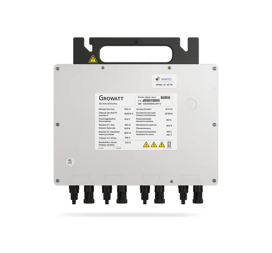 Microinversor Solar Ongrid Growatt NEO2000M-X 2kW 220V 4MPPT Monitoramento Wi-Fi GROWATT