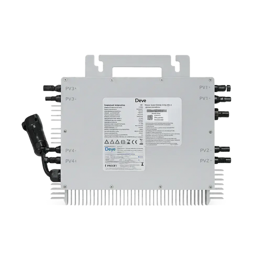 Microinversor Solar Ongrid Deye M225G4-EU-Q0 2,25kW 220V 4MPPT Monitoramento Wi-Fi DEYE