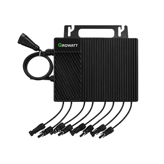Kit Energia Solar Ongrid 950kWh Mês 7,02kWp 12 Painel Sunova 585W Micro Growatt 6kW 220V 12MPPT GROWATT
