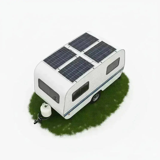 Kit Energia Solar Offgrid MotorHome 1kWp 4 Painel Era 250W Flexível Inversor Growatt 3kW 110V GROWATT