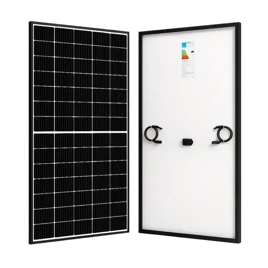 Painel Solar Sunova 585W Full Black SS-585-66MDH-G13 Monocristalino Half Cell SUNOVA