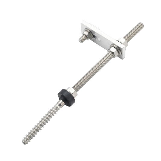 Estrutura de Energia Solar 1,20m Telha Fibromadeira Para 4 Placas PRATYC