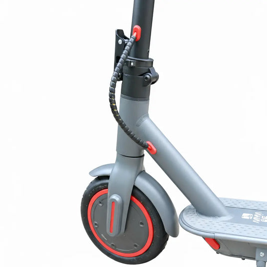 Patinete Elétrico Mymobi 350W Mb350-Pro Bat 36V 10Ah Cinza/Vermelho até 32km/h MYMOBI