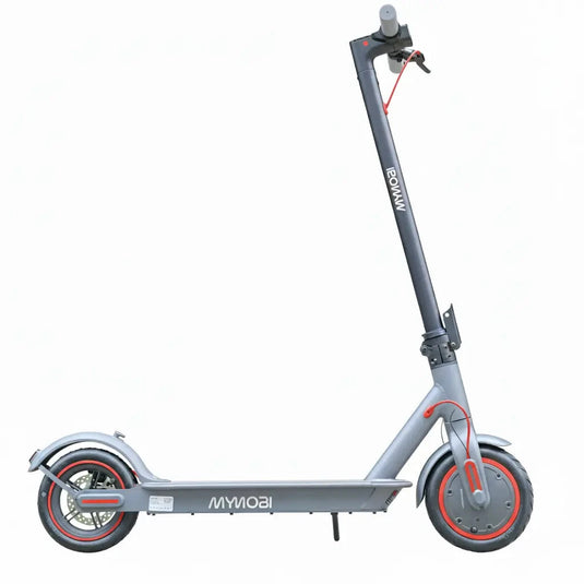 Patinete Elétrico Mymobi 350W Mb350-Pro Bat 36V 10Ah Cinza/Vermelho até 32km/h MYMOBI