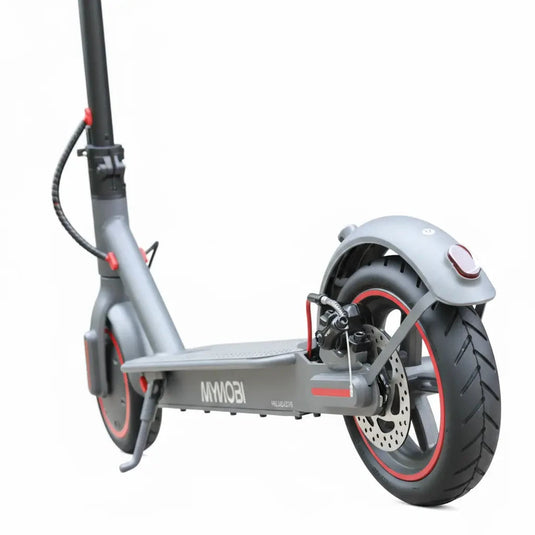 Patinete Elétrico Mymobi 350W Mb350-Pro Bat 36V 10Ah Cinza/Vermelho até 32km/h MYMOBI
