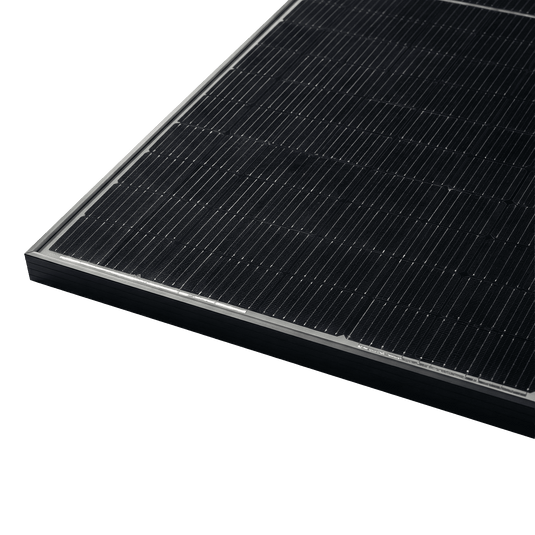 Painel Solar 620w Bifacial Preto Era Monocristalino Halfcell Ntype 132 Células ERA