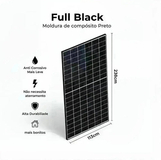 Kit Energia Solar Ongrid 3500kWh Mês 26,04kWp 42 Painel Sunova 620W Inversor Growatt 25kW Trifásico 220V 4MPPT GROWATT