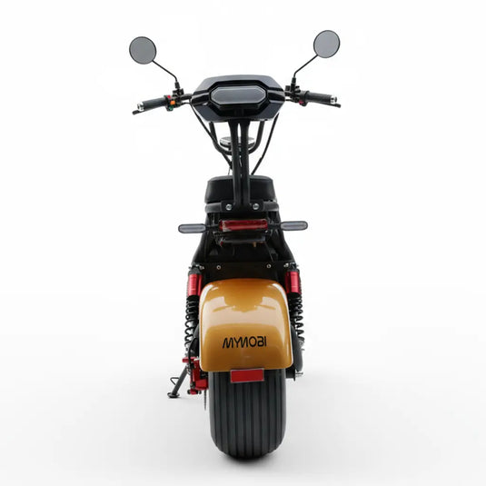 Scooter Elétrica Mymobi 2000W 20Ah 60V Dourado até 50km/h 2 Pessoas MYMOBI
