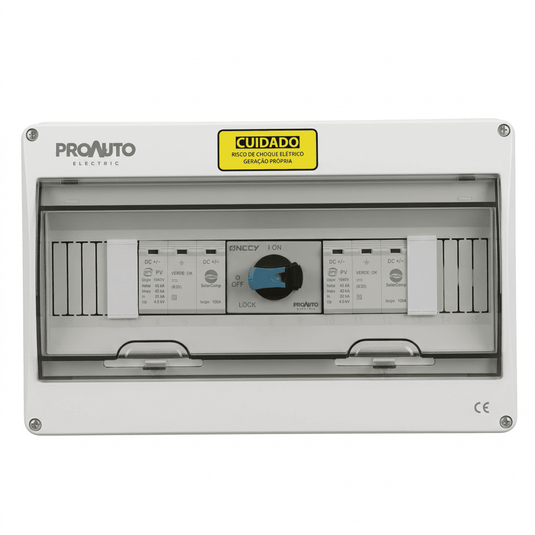 String Box ProAuto 2 Entradas 2 Saídas 1040V 2 x 23A SBC -1E/2E-1S/2S 15DIN PROAUTO