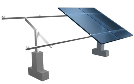 Estrutura de Energia Solar Para Solo 4,8m Para 4 Placas PRATYC