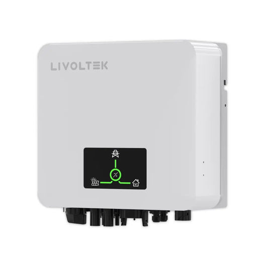 Kit Energia Solar Ongrid 1100kWh Mês 8,19kWp 14 Painel Sunova 585W Inversor Livoltek 6kW 220V 2MPPT LIVOLTEK ONGRID