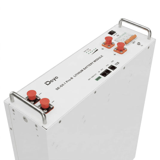 Bateria Solar de Lítio Deye SE-G5.1 Pro B 5,12kWh 48V 100Ah LiFePO4 DEYE